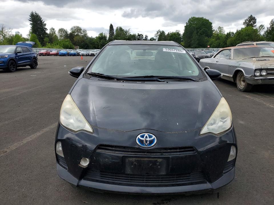 53657286 :رقم المزاد ، JTDKDTB3XC1020616 vin ، 2012 Toyota Prius C مزاد بيع