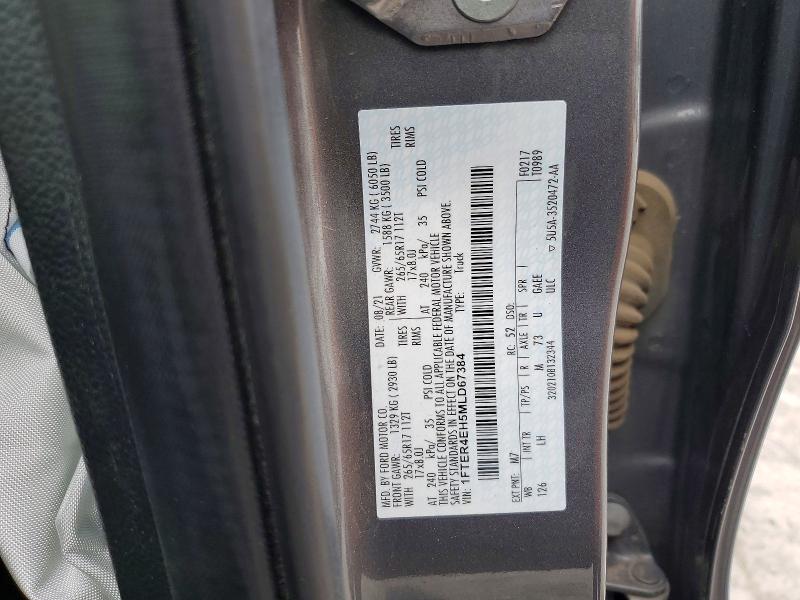 2021 Ford Ranger მანქანა იყიდება აუქციონზე, vin: 1FTER4EH5MLD67384, აუქციონის ნომერი: 52270486