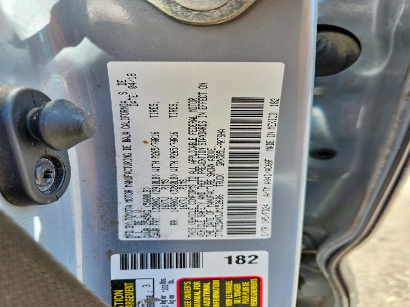 Продаж на аукціоні авто 2018 Toyota Tacoma, vin: 3TMCZ5AN3JM152606, номер лоту: 53526896