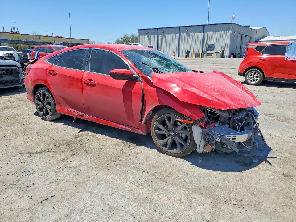 54617226 :رقم المزاد ، 2HGFC2F81LH556734 vin ، 2020 Honda Civic مزاد بيع