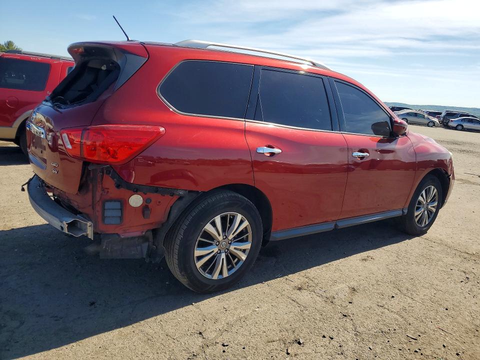 2018 Nissan Pathfinder მანქანა იყიდება აუქციონზე, vin: 5N1DR2MM6JC640435, აუქციონის ნომერი: 53432926