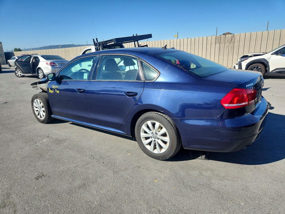 54466656 :رقم المزاد ، 1VWAP7A31DC102149 vin ، 2013 Volkswagen Passat مزاد بيع