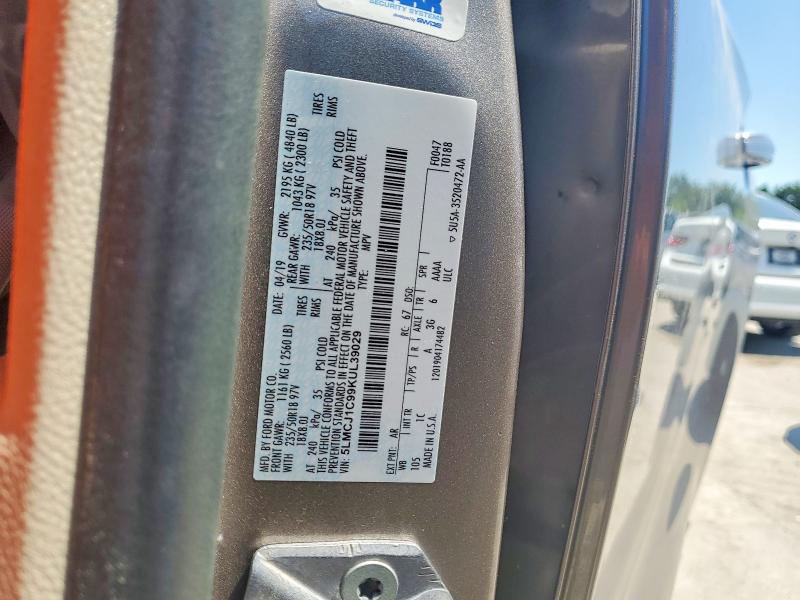Продажа на аукционе авто 2019 Lincoln Mkc, vin: 5LMCJ1C99KUL39029, номер лота: 53262936
