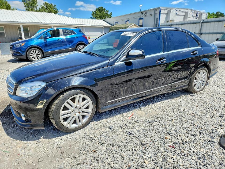 2009 Mercedes-benz C მანქანა იყიდება აუქციონზე, vin: WDDGF54X99R050413, აუქციონის ნომერი: 52893926