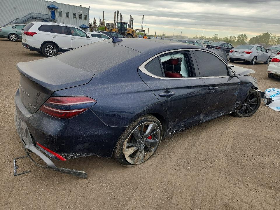 Aukcja sprzedaży 2022 Genesis G70, vin: KMTG54TE5NU083537, numer aukcji: 55510106