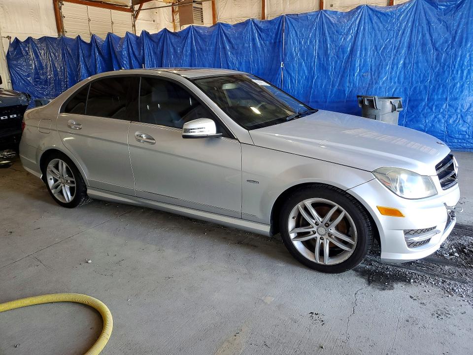Aukcja sprzedaży 2012 Mercedes-benz C, vin: WDDGF4HB0CR218665, numer aukcji: 52855306