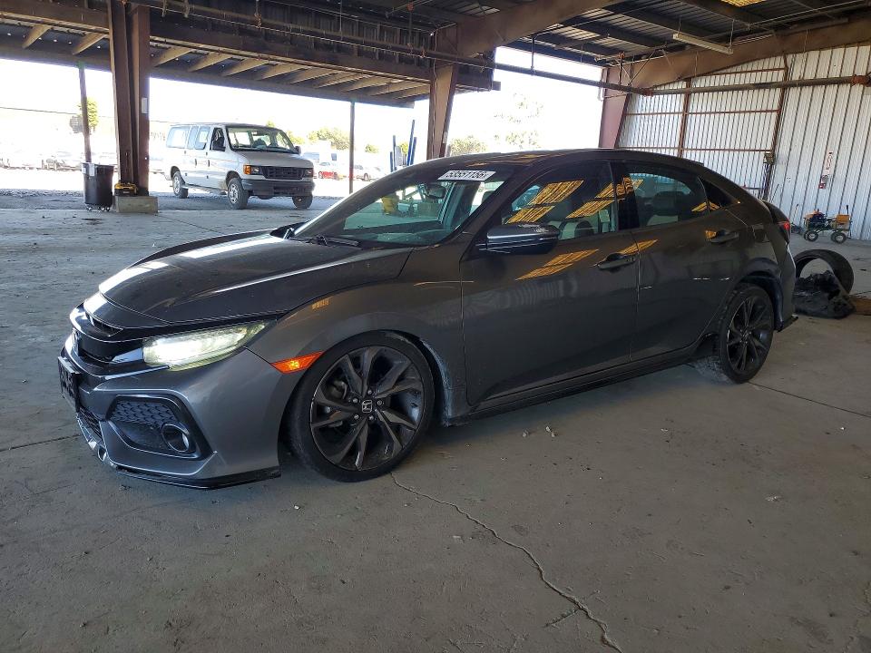 53551156 :رقم المزاد ، SHHFK7H93JU432597 vin ، 2018 Honda Civic مزاد بيع