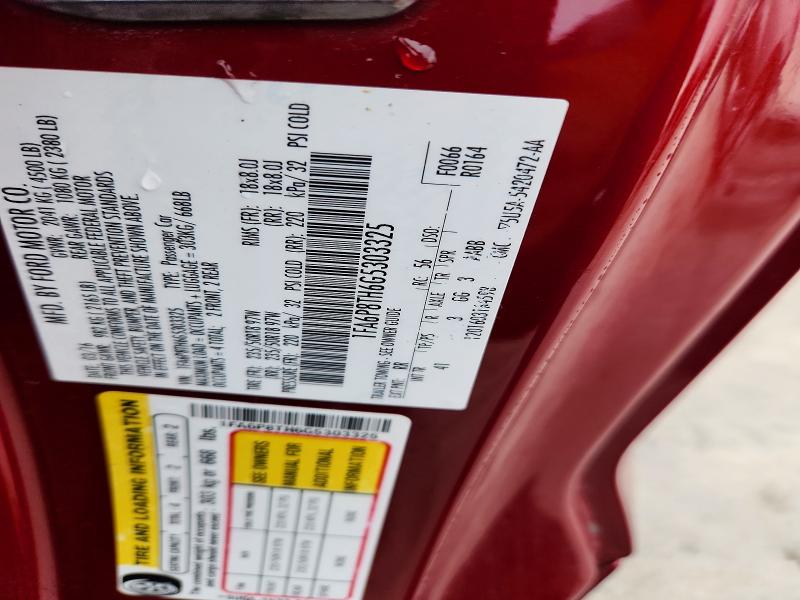 Продажа на аукционе авто 2016 Ford Mustang, vin: 1FA6P8TH6G5303325, номер лота: 54146476
