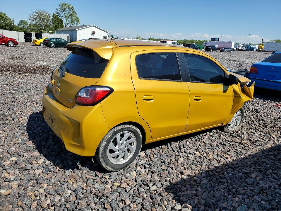Aukcja sprzedaży 2021 Mitsubishi Mirage, vin: ML32AUHJ4MH000992, numer aukcji: 53102306