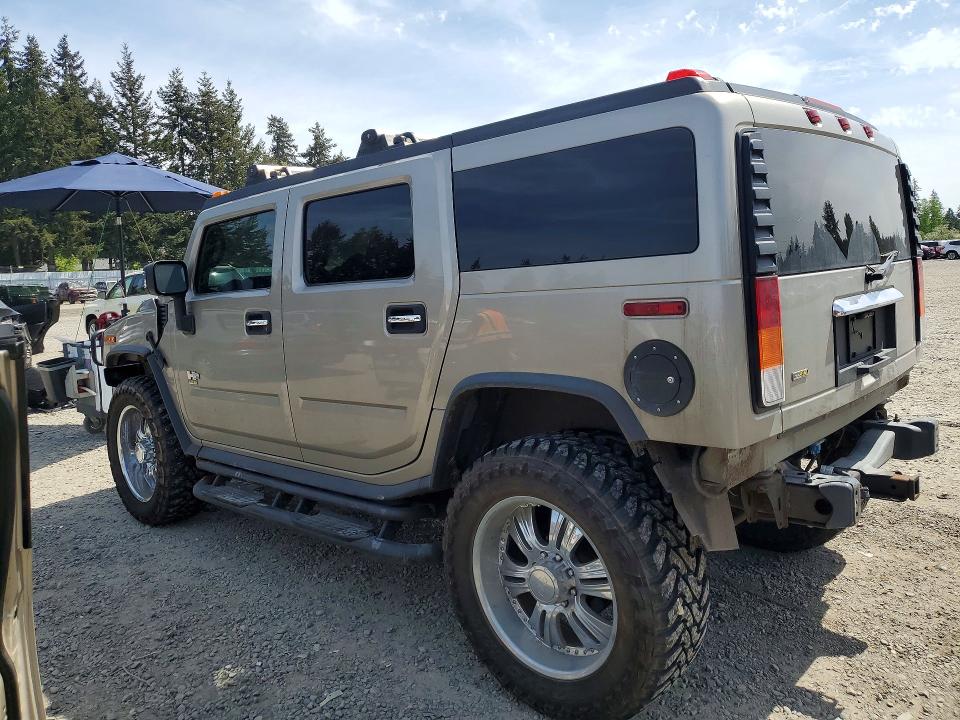 2003 Hummer H2 მანქანა იყიდება აუქციონზე, vin: 5GRGN23U33H108286, აუქციონის ნომერი: 52327056