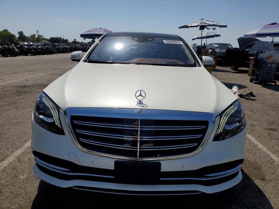 Продаж на аукціоні авто 2018 Mercedes-benz S, vin: WDDUG8DB4JA368237, номер лоту: 52089976