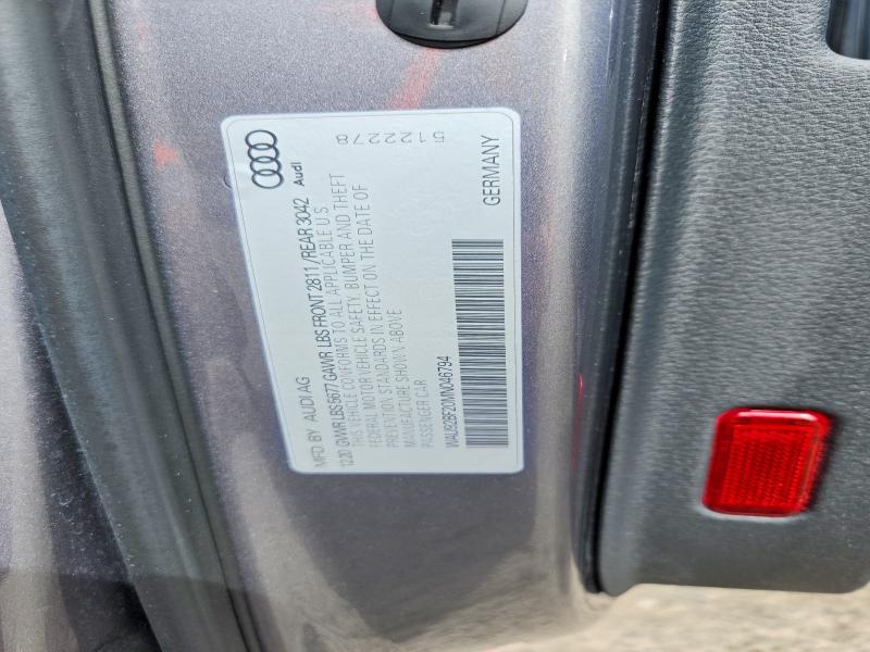 Продажа на аукционе авто 2021 Audi A6 Allroad, vin: WAU92BF20MN046794, номер лота: 54793636