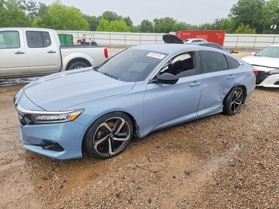 Aukcja sprzedaży 2021 Honda Accord, vin: 1HGCV1F33MA113741, numer aukcji: 55016106
