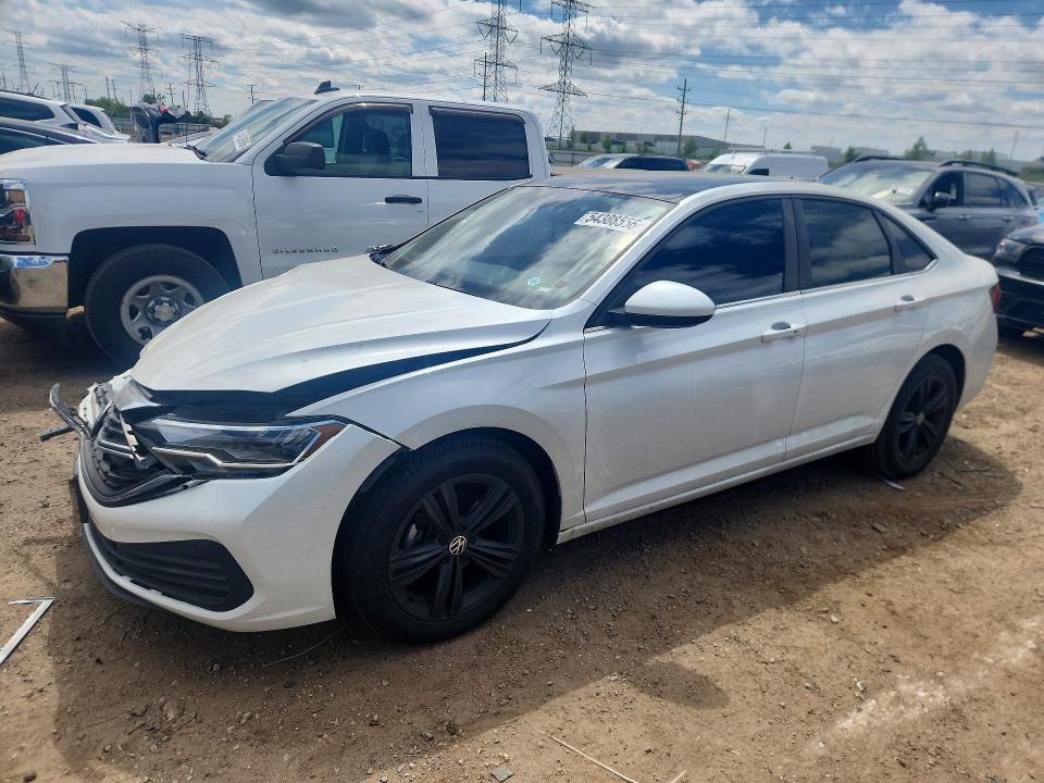 Продаж на аукціоні авто 2022 Volkswagen Jetta, vin: 3VW7M7BU5NM018216, номер лоту: 54388556