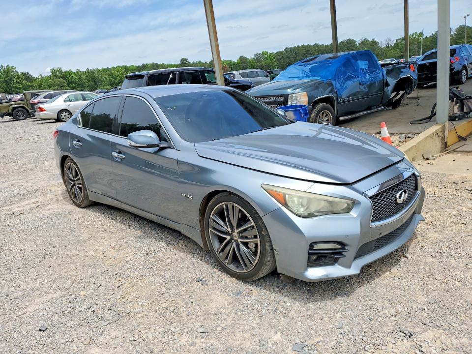 52342086 :رقم المزاد ، JN1AV7AP8EM690920 vin ، 2014 Infiniti Q50 Hybrid مزاد بيع