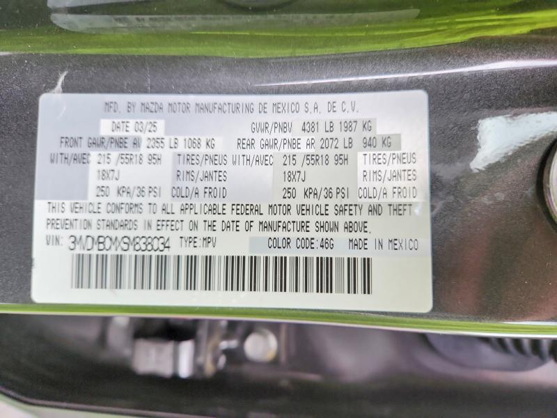 Продажа на аукционе авто 2025 Mazda Cx-30, vin: 3MVDMBCMXSM838034, номер лота: 53349556