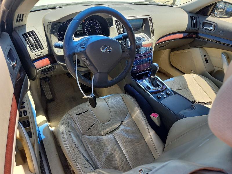 53804856 :رقم المزاد ، JN1CV6FE3AM352975 vin ، 2010 Infiniti G37 Convertible مزاد بيع