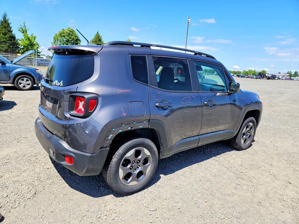 53803496 :رقم المزاد ، ZACCJBBW5GPD15467 vin ، 2016 Jeep Renegade مزاد بيع