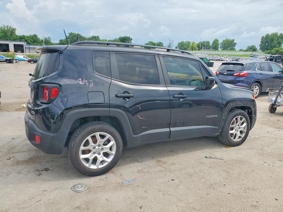 Продажа на аукционе авто 2018 Jeep Renegade, vin: ZACCJABB2JPJ56287, номер лота: 49549486