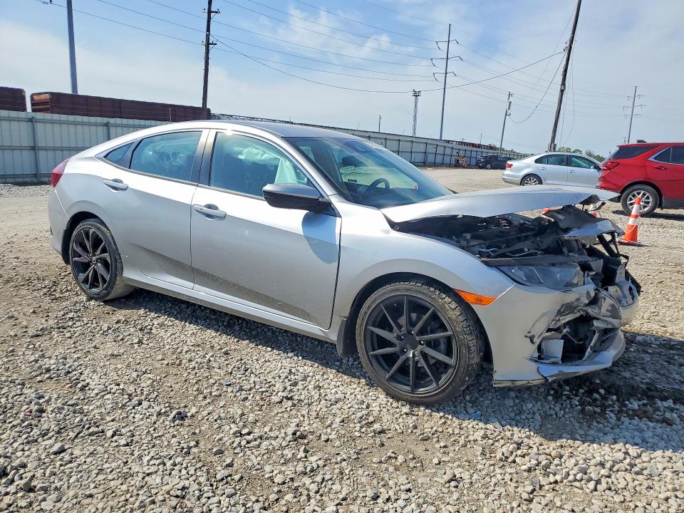 52825626 :رقم المزاد ، 19XFC2F8XLE029320 vin ، 2020 Honda Civic مزاد بيع