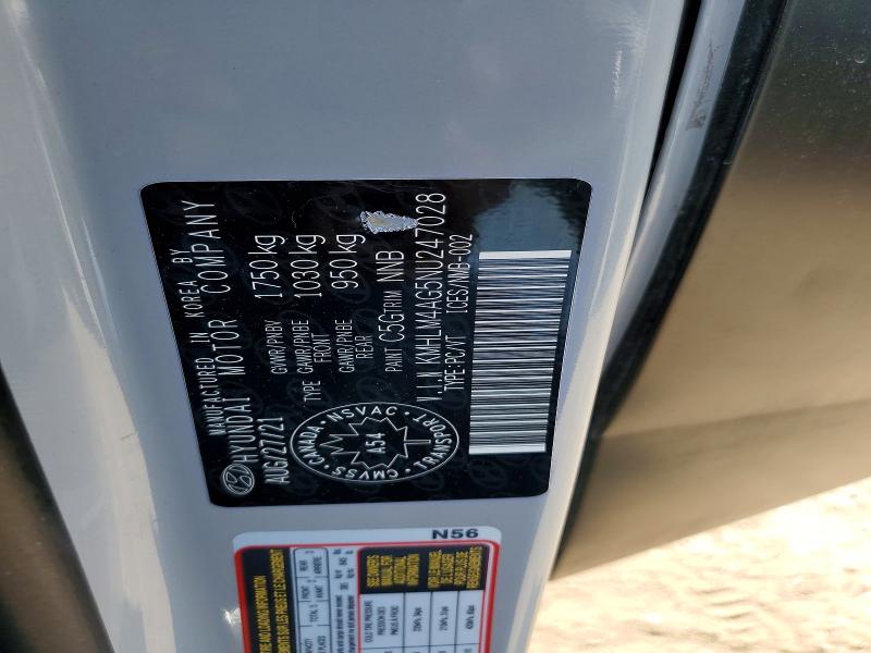 Aukcja sprzedaży 2022 Hyundai Elantra, vin: KMHLM4AG5NU247028, numer aukcji: 53899226