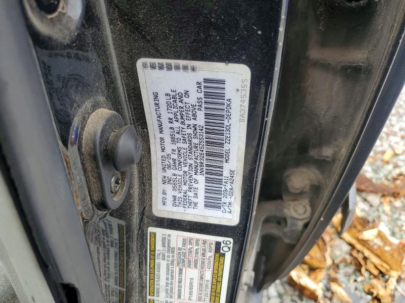 55114766 :رقم المزاد ، 1NXBR32E45Z553142 vin ، 2005 Toyota Corolla مزاد بيع