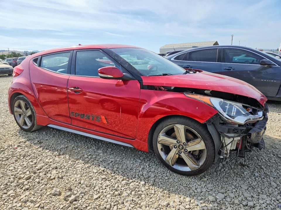 52967366 :رقم المزاد ، KMHTC6AE2DU128218 vin ، 2013 Hyundai Veloster مزاد بيع