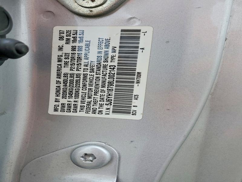 Aukcja sprzedaży 2008 Honda Element, vin: 5J6YH18798L002143, numer aukcji: 53651306