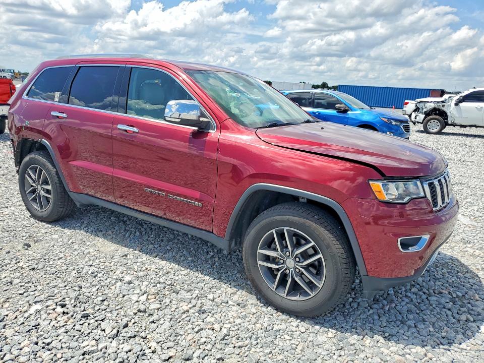 52071656 :رقم المزاد ، 1C4RJFBG2JC180101 vin ، 2018 Jeep Grand Cherokee مزاد بيع
