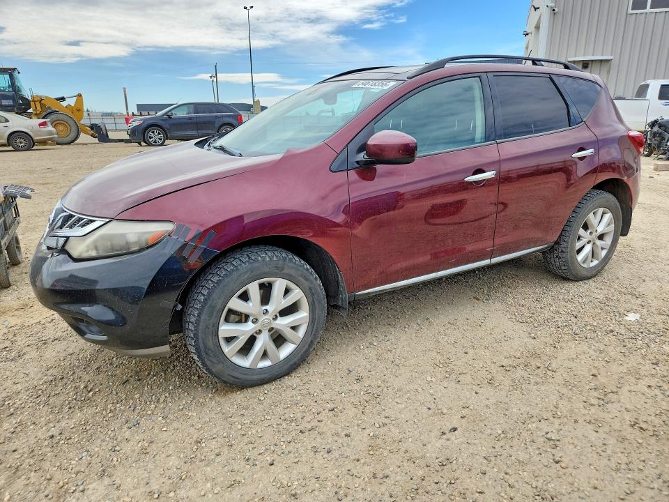 54618356 :رقم المزاد ، JN8AZ1MW8BW169721 vin ، 2011 Nissan Murano مزاد بيع