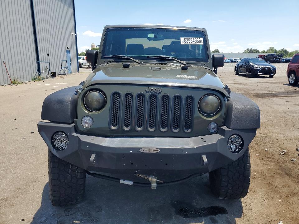 Aukcja sprzedaży 2016 Jeep Wrangler, vin: 1C4AJWAGXGL160993, numer aukcji: 53984936