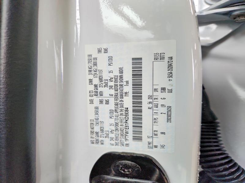 Aukcja sprzedaży 2023 Ford F150, vin: 1FTFW1E81PKD59384, numer aukcji: 52519656