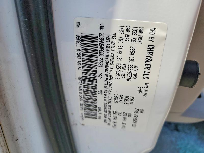 Продажа на аукционе авто 2008 Dodge Grand Caravan, vin: 2D8HN54P68R127234, номер лота: 52137256