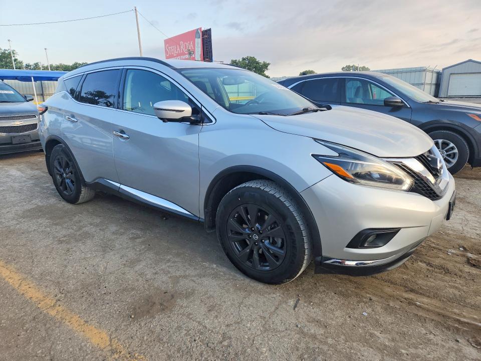 Продаж на аукціоні авто 2018 Nissan Murano, vin: 5N1AZ2MG0JN121172, номер лоту: 54043396