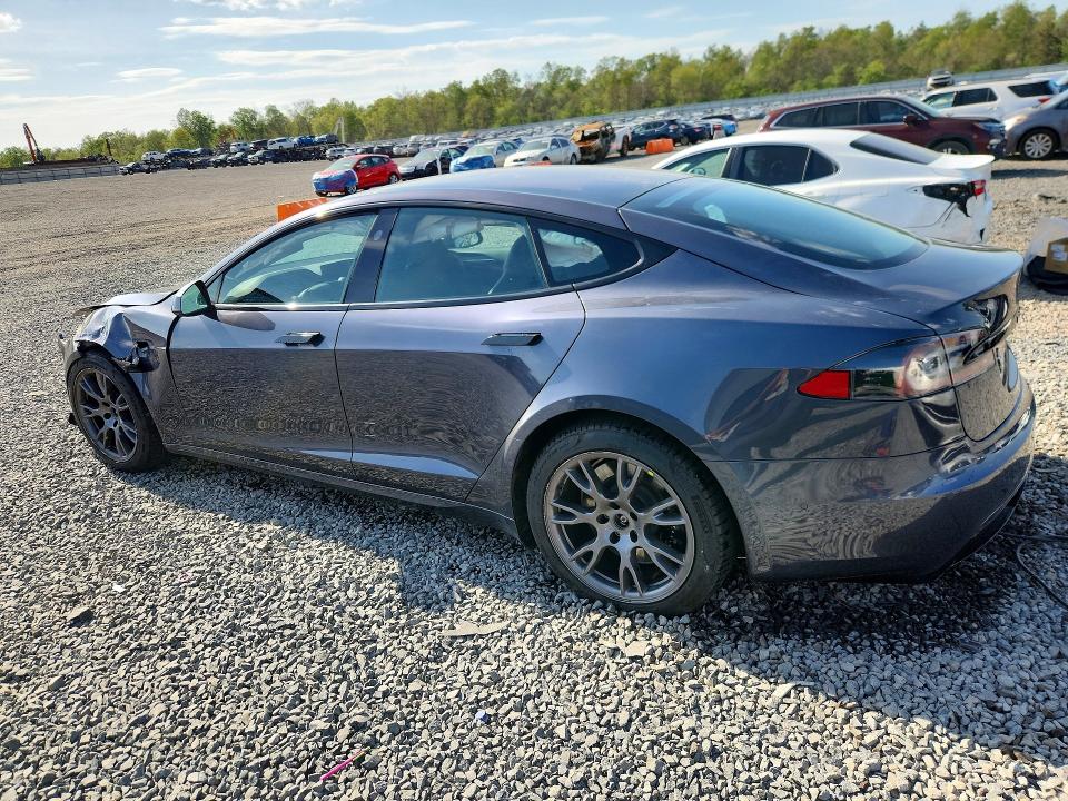 2021 Tesla Model S მანქანა იყიდება აუქციონზე, vin: 5YJSA1E55MF442103, აუქციონის ნომერი: 52469566