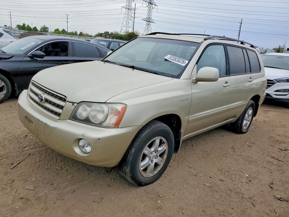 Aukcja sprzedaży 2003 Toyota Highlander, vin: JTEHF21A530131543, numer aukcji: 53383026