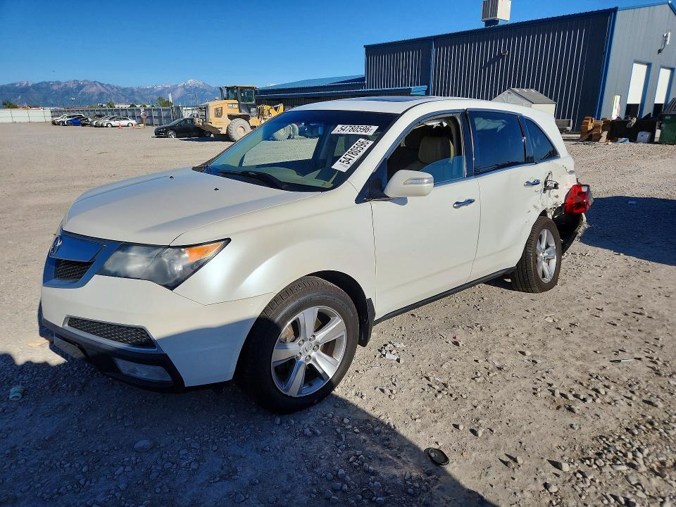 Продаж на аукціоні авто 2012 Acura Mdx, vin: 2HNYD2H22CH549752, номер лоту: 54780596