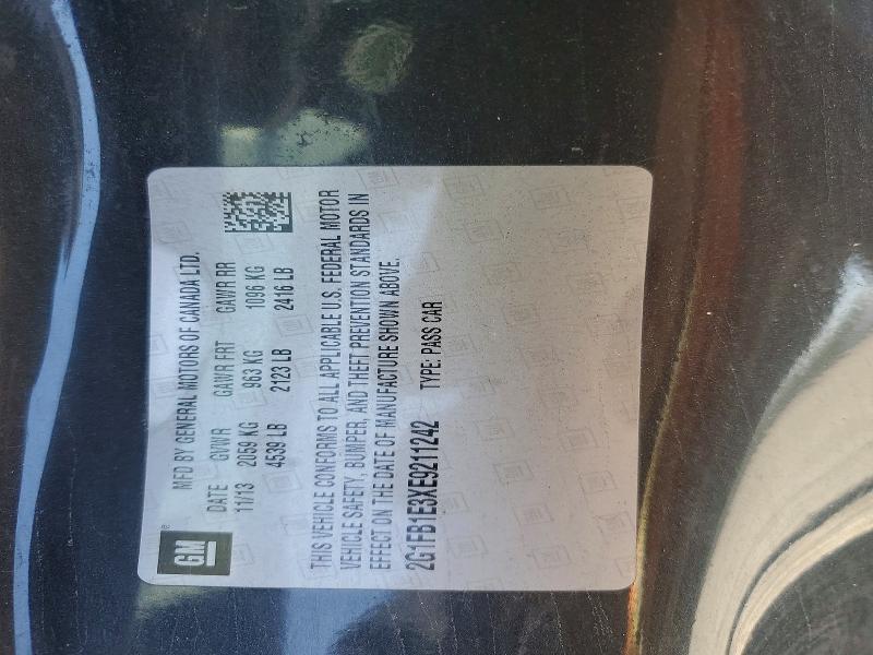 Продаж на аукціоні авто 2014 Chevrolet Camaro, vin: 2G1FB1E3XE9211242, номер лоту: 52876246