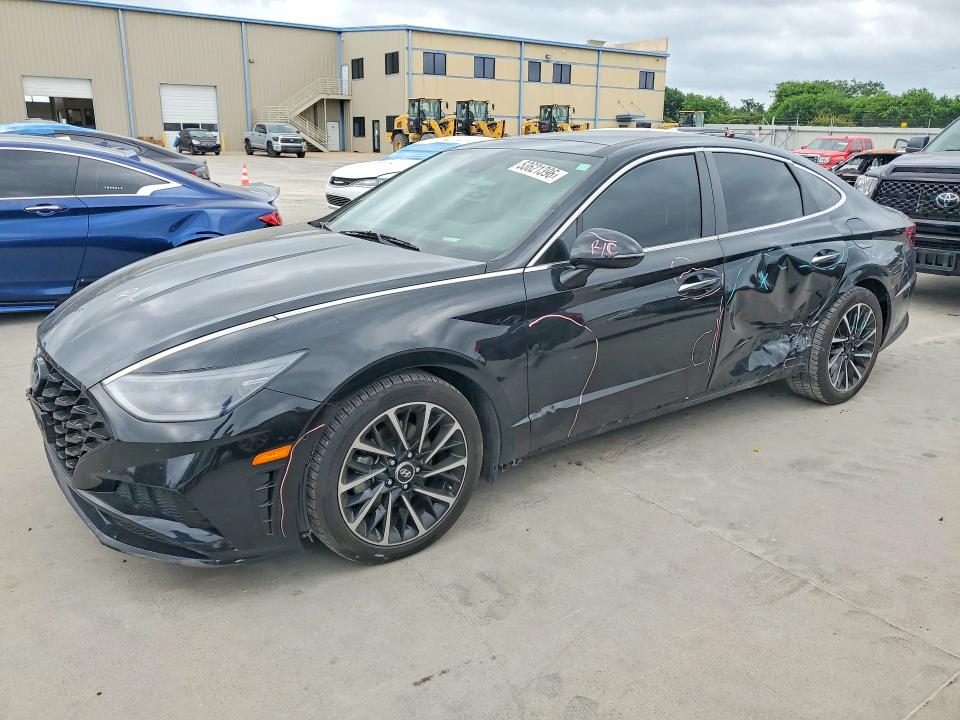 2021 Hyundai Sonata მანქანა იყიდება აუქციონზე, vin: 5NPEH4J25MH099686, აუქციონის ნომერი: 53621396
