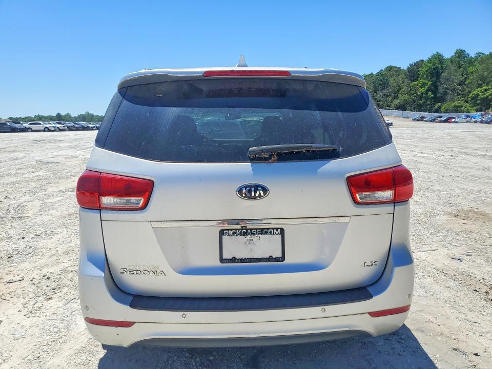 2016 Kia Sedona მანქანა იყიდება აუქციონზე, vin: KNDMB5C18G6163208, აუქციონის ნომერი: 53658616