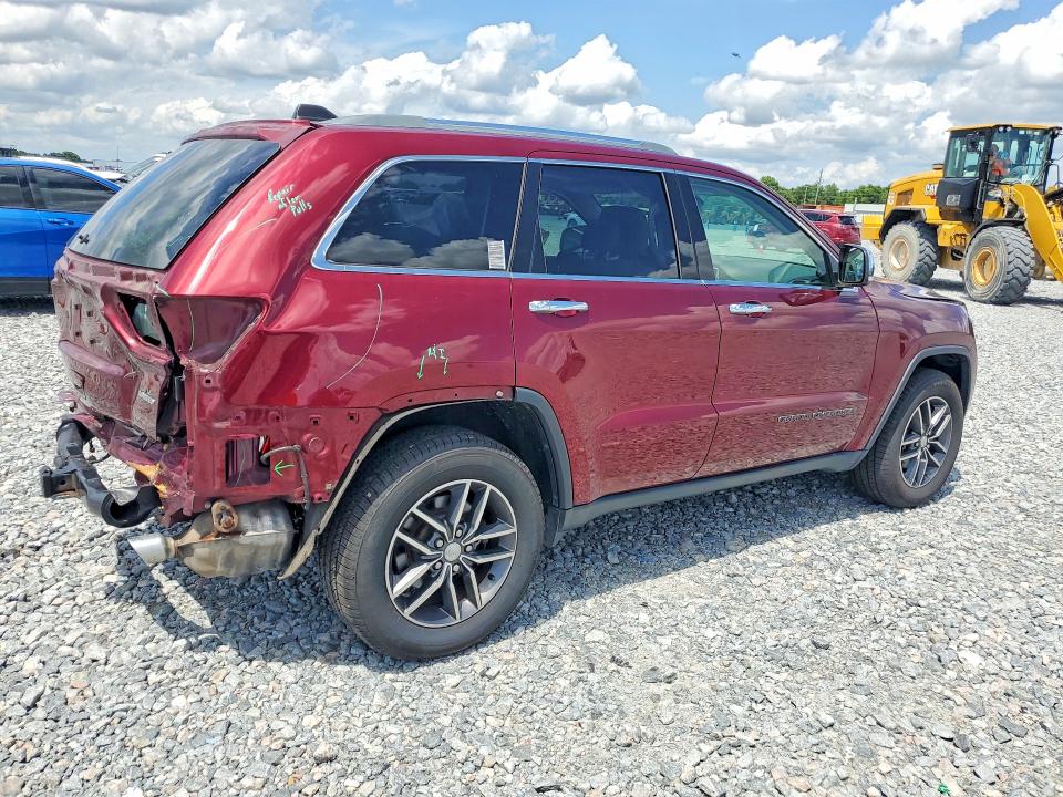 52071656 :رقم المزاد ، 1C4RJFBG2JC180101 vin ، 2018 Jeep Grand Cherokee مزاد بيع