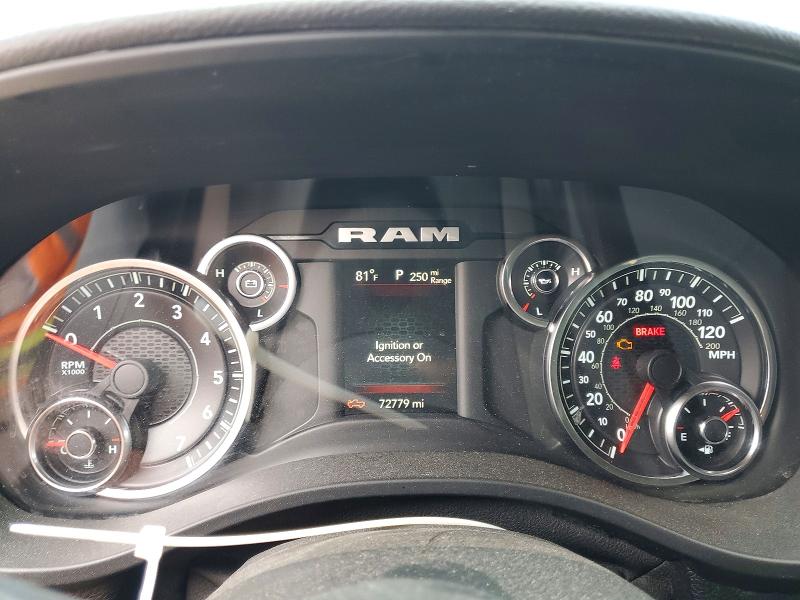 2022 Ram 1500 მანქანა იყიდება აუქციონზე, vin: 1C6SRFBTXNN258679, აუქციონის ნომერი: 52177106