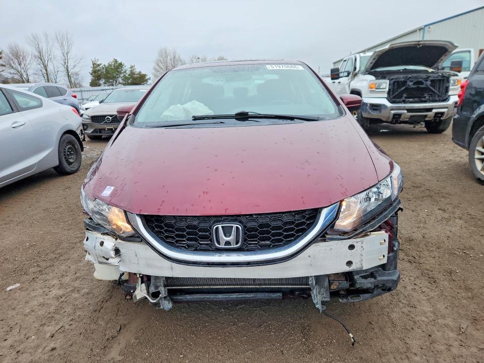 Продаж на аукціоні авто 2014 Honda Civic, vin: 2HGFB2E52EH042677, номер лоту: 51970686