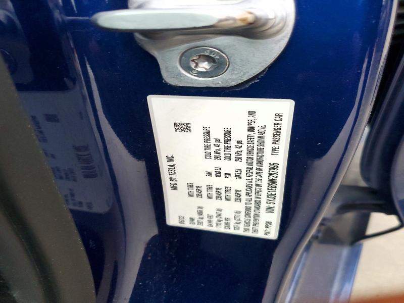 Продажа на аукционе авто 2022 Tesla Model 3, vin: 5YJ3E1EB6NF287996, номер лота: 53937916