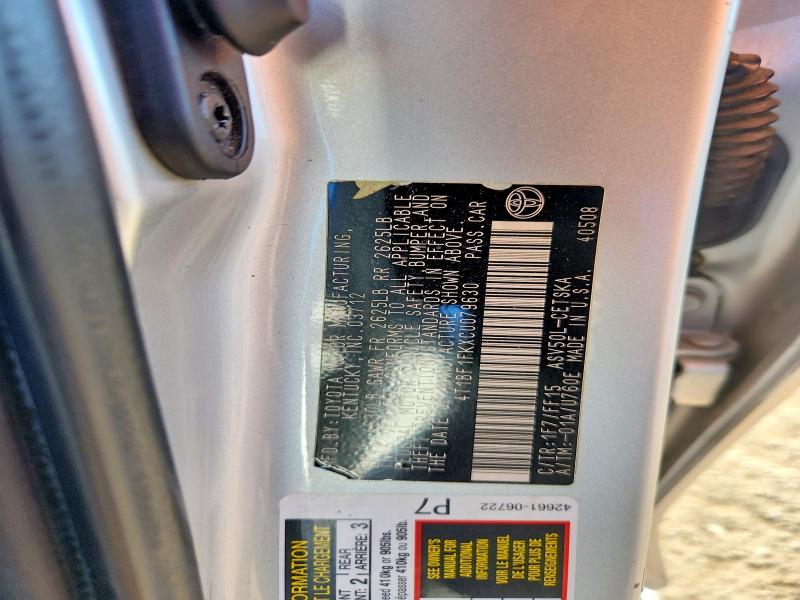Продаж на аукціоні авто 2012 Toyota Camry, vin: 4T1BF1FKXCU079630, номер лоту: 53624676