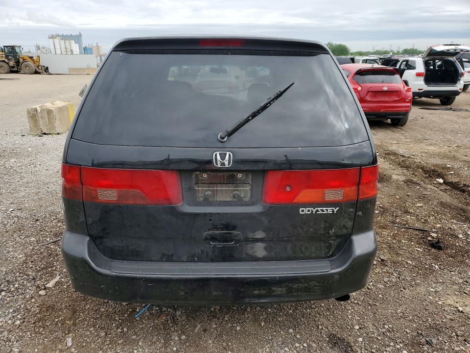 54478646 :رقم المزاد ، 2HKRL1857YH596386 vin ، 2000 Honda Odyssey مزاد بيع