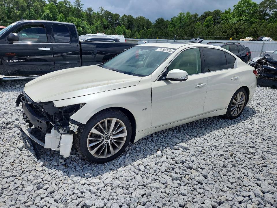 54582296 :رقم المزاد ، JN1EV7AP9JM365608 vin ، 2018 Infiniti Q50 مزاد بيع