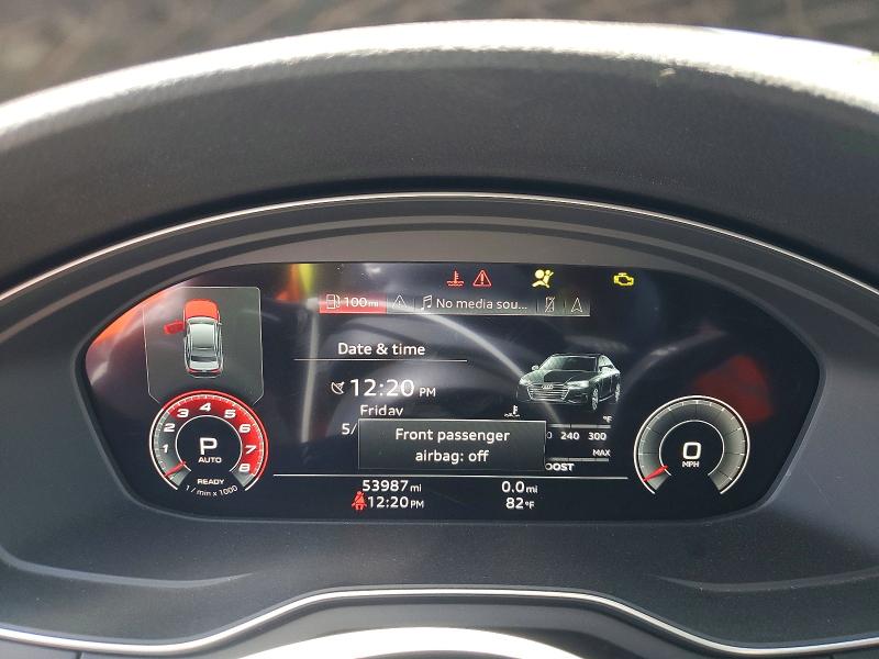 2021 Audi S4 მანქანა იყიდება აუქციონზე, vin: WAUB4AF44MA086486, აუქციონის ნომერი: 53836316