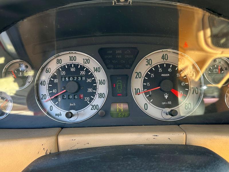 Продажа на аукционе авто 2002 Maserati Spyder, vin: ZAMBB18A820005905, номер лота: 52794036