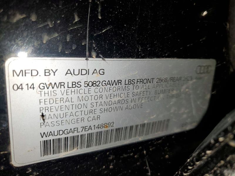 Продаж на аукціоні авто 2014 Audi S4, vin: WAUDGAFL7EA148892, номер лоту: 53397636
